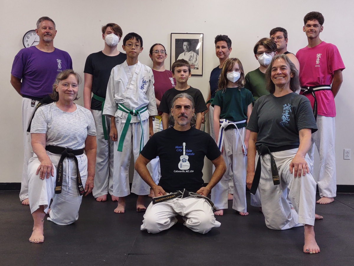 Seido karate at Goals in Catonsville